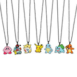 Pokémon Metal Pendant Necklace - Pikachu, Squirtle & Charmander Anime Jewelry