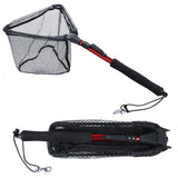 Red de pesca plegable telescópica: red de aterrizaje duradera para una captura fácil