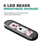 USB-C Rechargeable Car Door Welcome Lights with 7 Colors & Magnetic Mount