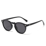 Classic Round Polarized Sunglasses – UV400 Protection & Stylish Mirror Lenses
