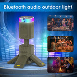 Rechargeable Telescopic LED Camping Lantern with Speaker