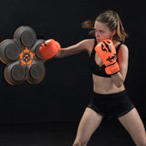 Intelligent Music Boxing Trainer with Bluetooth & LED Reaction Lights