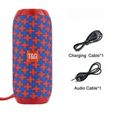 Portable Bluetooth 5.0 Speaker with Waterproof Design and Stereo Subwoofer