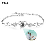 Personalized Photo Projection Bracelet – Custom Picture Jewelry Gift for Loved Ones