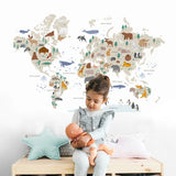 Pegatinas de pared extraíbles con dibujos animados en 3D: decoración divertida y elegante para habitaciones infantiles y guarderías