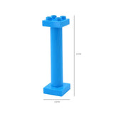 Large Building Block House Set - Doors, Windows & Roof Accessories for Creative Construction Play