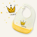 Cute Animal Silicone Baby Bib – Soft, Waterproof, Adjustable for Babies and Toddlers (6 Months to 6 Years)