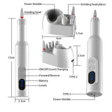 Professional Cordless Nail Drill – 18,000 RPM Rechargeable Manicure Machine with 5 Speed Settings