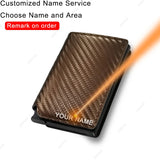 Slim RFID PU Leather Wallet – Trifold Business Card Holder for Men & Women