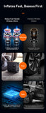 Baseus Dual Cylinder Car Air Compressor 250W Car Air Pump Car Tire Motorcycle Bicycle Inflator Pump Portable Air Pump Inflation