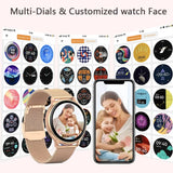 MEVADEN Bluetooth Call Smartwatch – Fitness Tracker with Heart Rate Monitor