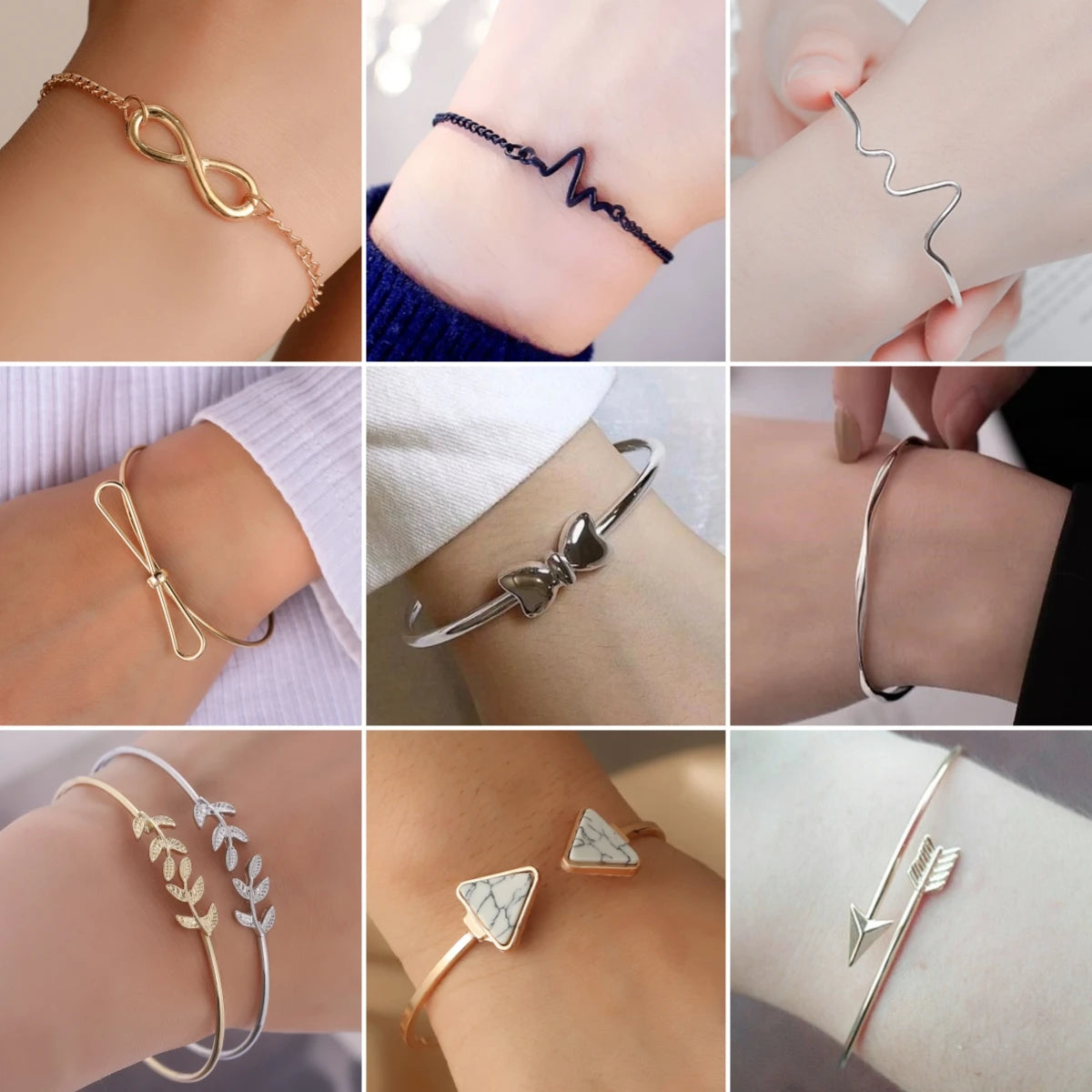 Adjustable Arrow Cuff Bracelet – Trendy Statement Jewelry for Women