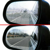 🚗 2 láminas para espejo retrovisor de coche a prueba de lluvia: ¡visión clara con lluvia y niebla! 🌧️