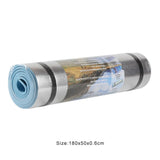Extra Large 180x50cm EVA Yoga Mat - 6mm Thick Non-Slip Exercise Mat for Gym & Outdoor Use