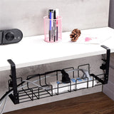 Under Desk Cable Organizer – Heavy-Duty Wire Management Rack for Clutter-Free Workspace