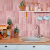 Pegatinas de azulejos de pared 3D despegables y adhesivas: protector contra salpicaduras DIY para cocina y baño