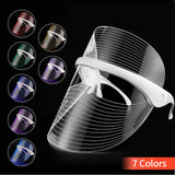 7-Color LED Photon Therapy Face Mask for Skin Rejuvenation, Acne Treatment, and Anti-Aging