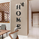 3D Acrylic Large DIY Mirror Self-Adhesive Removable Wall Sticker English Alphabet Family Living Room Bedroom Home Decoration