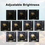 Super Slim LED Aquarium Light – Adjustable 3W Plant Grow Light with 360° Rotation