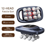 16-Head Full Body Massage Gun for Muscle Recovery and Pain Relief