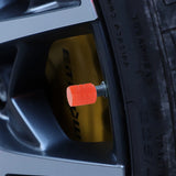 Tapas de válvulas de neumáticos que brillan en la oscuridad: accesorios fluorescentes para ruedas de automóviles, bicicletas y motocicletas 