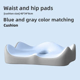Memory Foam Car Seat Cushion - Universal Lumbar & Buttock Support Pillow