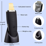 Ultrasonic Skin Scrubber with EMS & Ion Technology for Deep Facial Cleansing