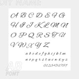 Customized Name Bracelet for Women – 316L Stainless Steel Gold Personalized Letter Jewelry
