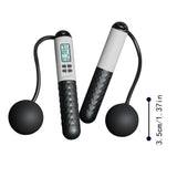 Smart Ropeless Jump Rope with Counter and Weighted Handles