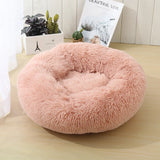 Soft Plush Round Cat Bed – Cozy Pet Cushion for Cats & Small Dogs