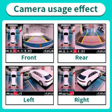 170° Wide Angle Car Backup Camera with 360° Surround View Support