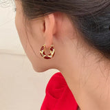 Classic Round Hoop Earrings for Women – Elegant Everyday Style