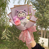 Hello Kitty Plush Bouquet - Sanrio Flower Doll Gift Set (35cm)