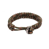 7-Strand Paracord Survival Bracelet – 25m Emergency Rope for Outdoor Adventures