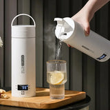 Portable Electric Travel Kettle – 500ml Quick Boiling Bottle with Temperature Control