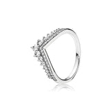 Elegant Unisex Zircon Silver Ring – Timeless Design for Daily Wear & Special Occasions