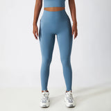 High-Waist Cozy Pocket Yoga Leggings for Women