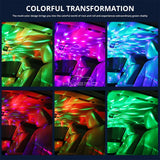 USB RGB Car Ambient Light - Music Sync LED Atmosphere Lamp for Cars & Home
