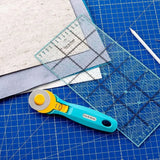 Alfombrilla de corte de PVC: almohadilla duradera para banco de trabajo para costura, bricolaje y grabado