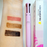 4-in-1 Makeup Pen - Eyeliner, Brow Liner, Lip Liner & Highlighter All-in-One