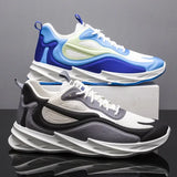 Men’s Breathable Mesh Casual Sneakers – Lightweight, Anti-Odor Lace-Up Walking Shoes