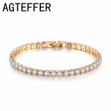 Elegant 925 Sterling Silver Crystal Charm Bracelet for Women