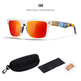 KDEAM Polarized Sunglasses – Trendy UV400 Square Frame Eyewear for Men & Women