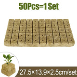 Rockwool Nursery Starter Cubes for Hydroponic Seed Germination – High-Performance Planting Sponges