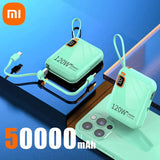 120W 50000mAh Portable Power Bank – Ultra-Fast Charging & High Capacity