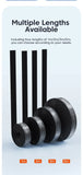 Organizador de cables reutilizable: enrollador de cables y gestión de cables para cargadores USB, auriculares y más