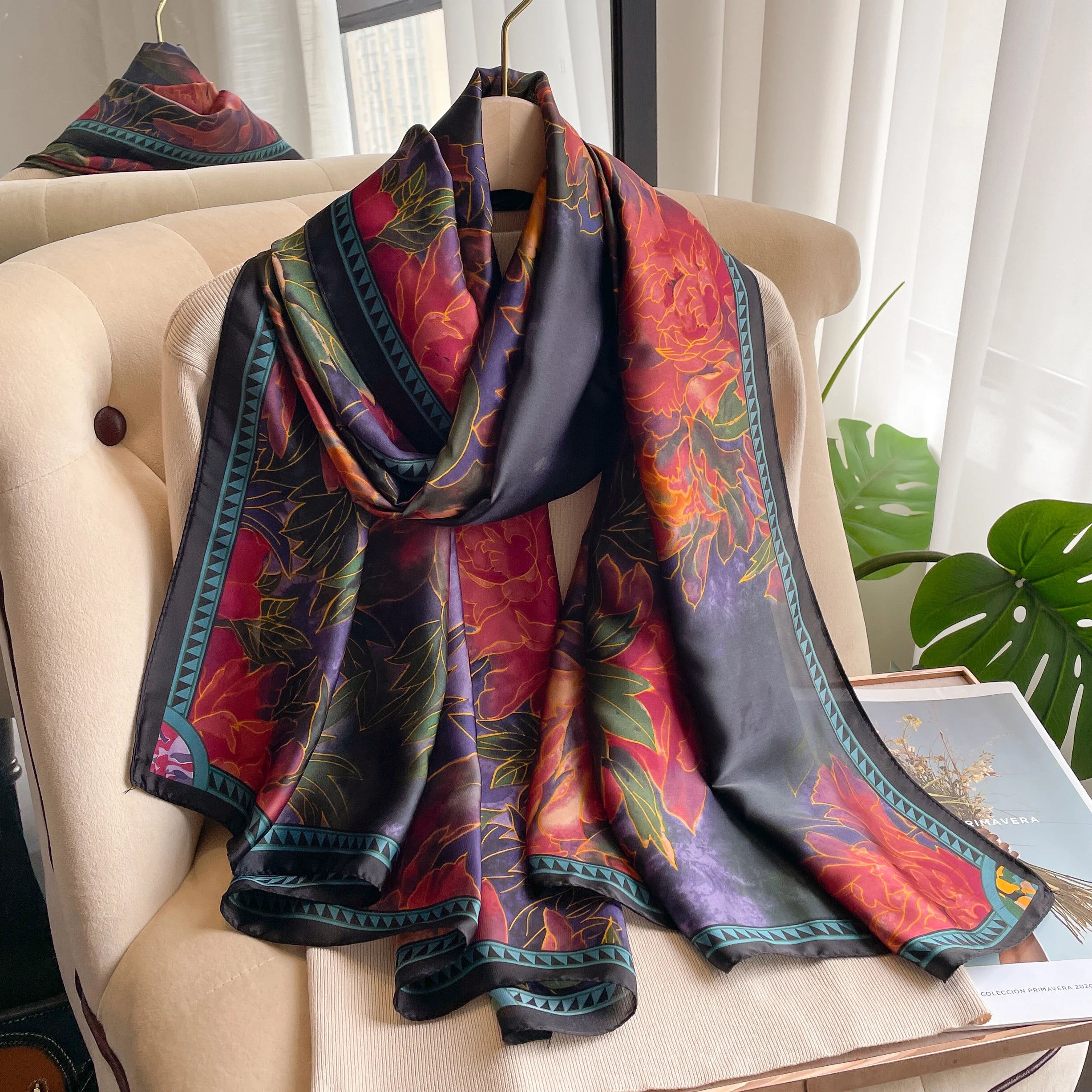 Fashionable Print Scarf & Shawl for Women – Soft & Stylish for All Seasons