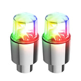Motion-Activated LED Wheel Lights – Tire Valve Caps for Cars, Motorcycles & Bicycles