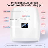 Portable 66W Rechargeable UV LED Nail Lamp – Professional Nail Dryer for Gel Polish with 33 LED Beads