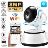 8MP PTZ Security Camera – AI Human Tracking & Full Color Night Vision